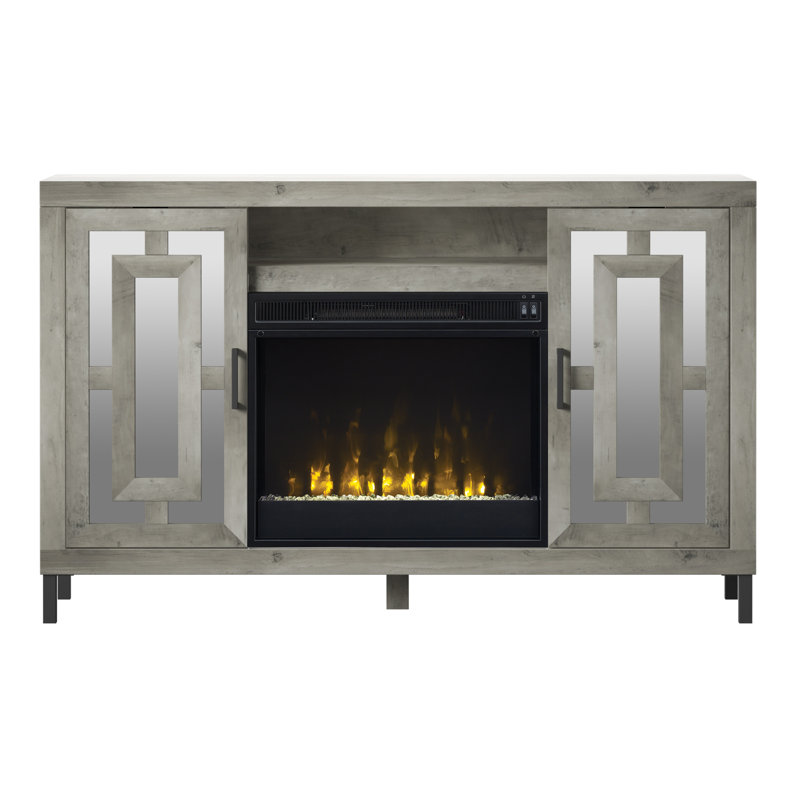 Rosdorf Park Whitmore TV Stand for TVs up to 60" with Fireplace Included & Reviews Wayfair